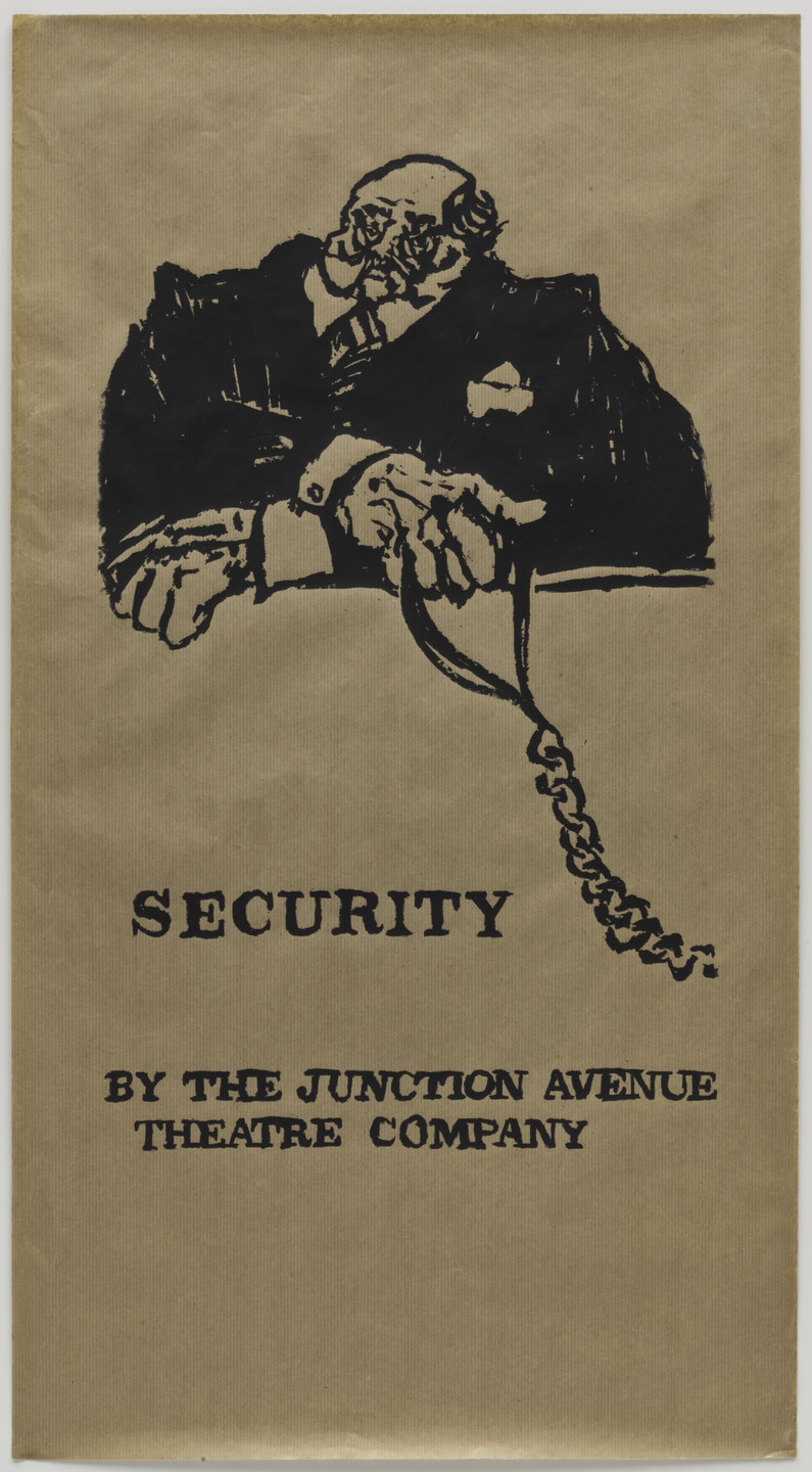 William Kentridge. Security. 1980