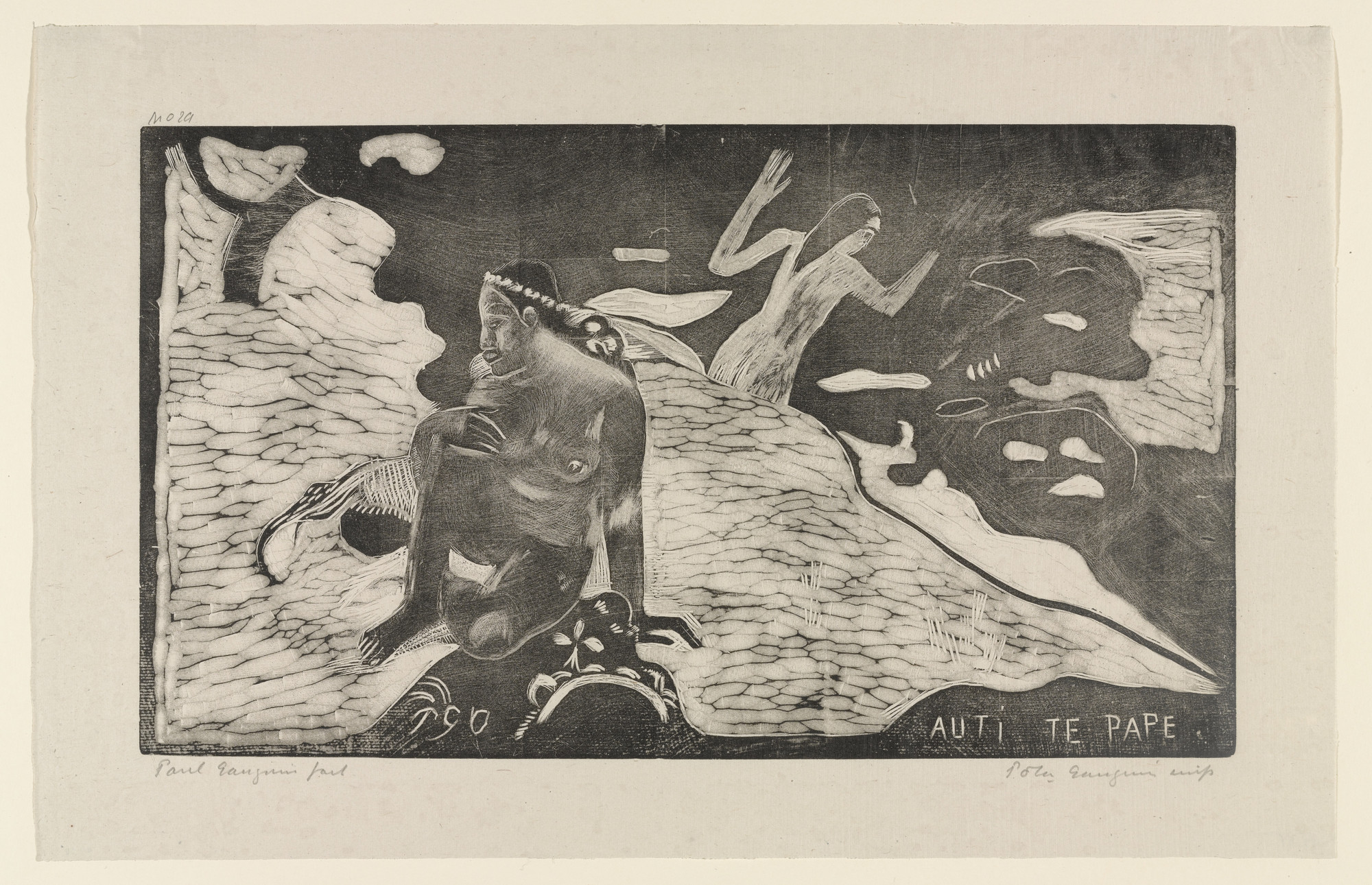Paul Gauguin. Auti te Pape (Women at the River) from Noa Noa (Fragrant Scent). 1894, printed 1921