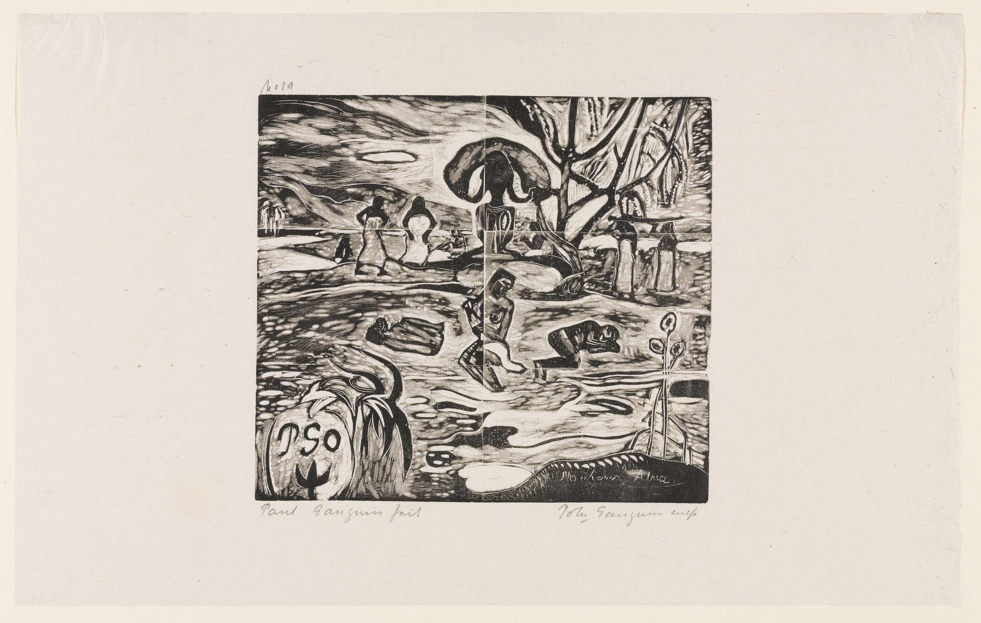 Paul Gauguin. Mahana Atua (The Nourishment of the Gods)
