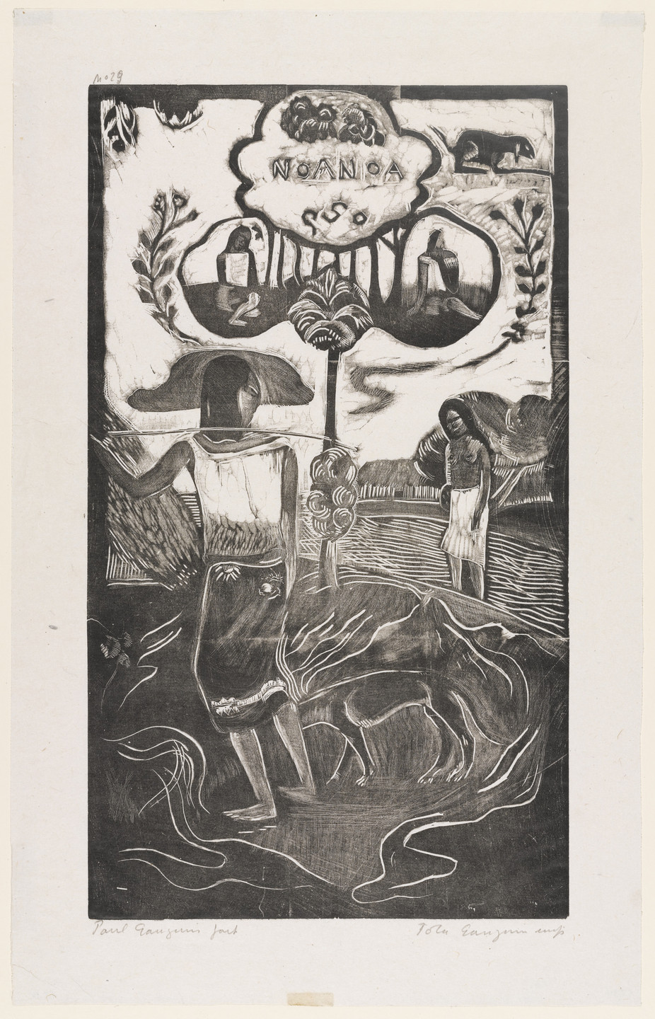 Paul Gauguin. Noa Noa (Fragrant Scent) from Noa Noa (Fragrant Scent). 1894, printed 1921