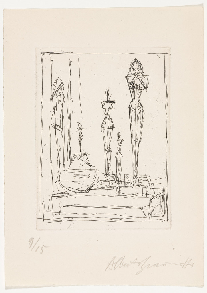 Characters in the Studio I (Personnages dans l'atelier I)