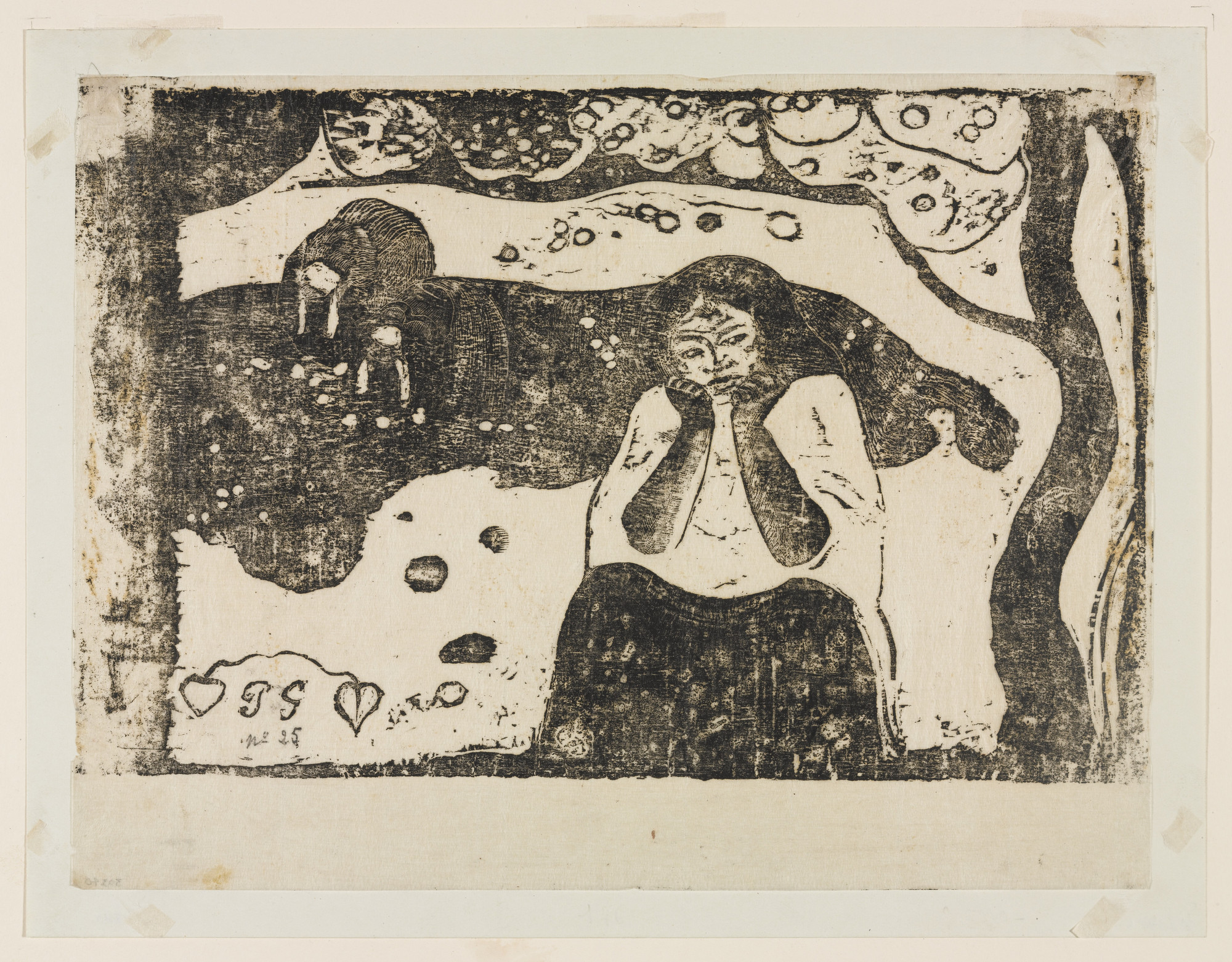 Paul Gauguin. Human Misery (Misères humaines). c. 1898-99 | MoMA