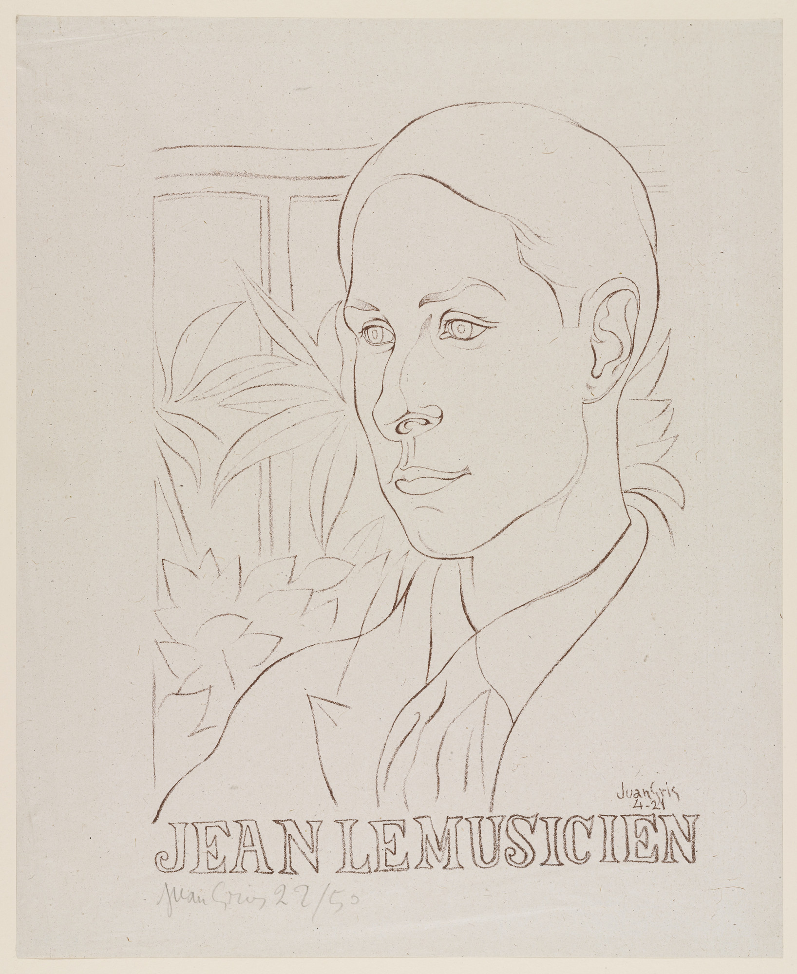 Juan Gris. Jean, The Musician
