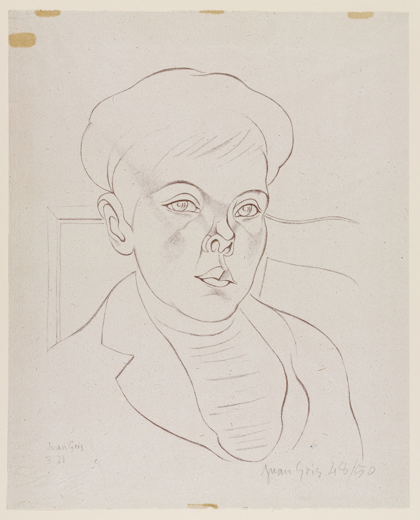 Juan Gris. Portrait of a Boy