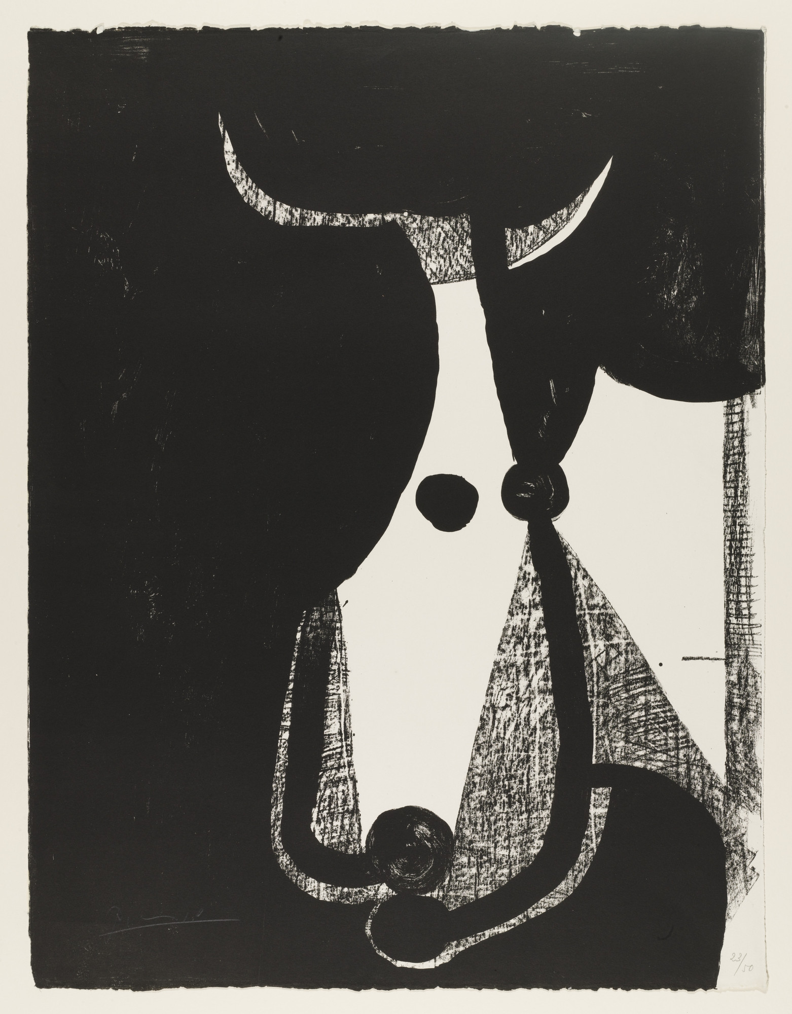 Pablo Picasso. Bull's Head, Turned to the Right (Tête de taureau, tournée à droite)