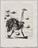Pablo Picasso. The Ostrich (L'Autruche) (plate XVI) from Eaux-fortes originale pour des textes de Buffon (Histoire naturelle). 1936, published 1942
