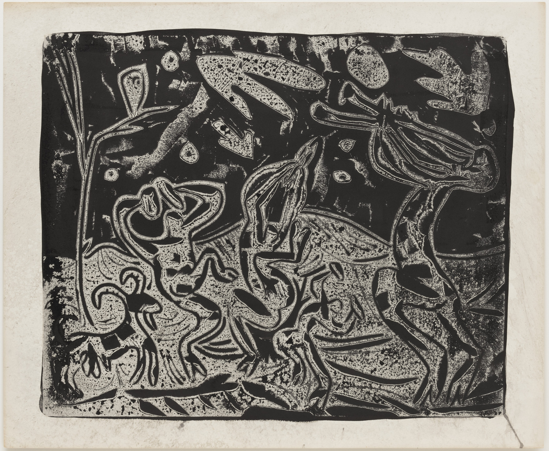 Pablo Picasso. Nocturnal Dance with an Owl (Danse nocturne avec un hibou). 1959, printed 1963–64