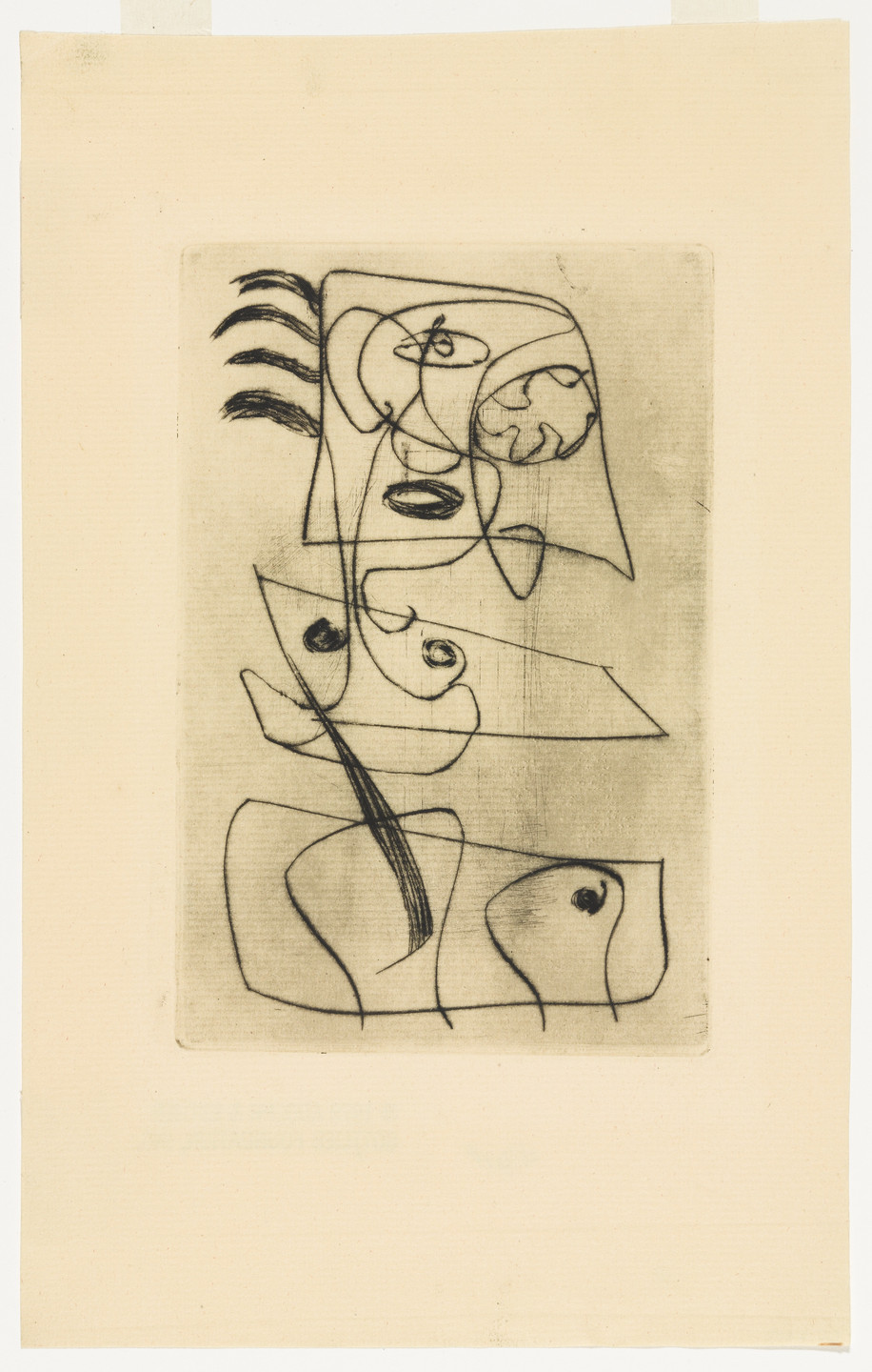 Adolph Gottlieb. Untitled. c. 1943