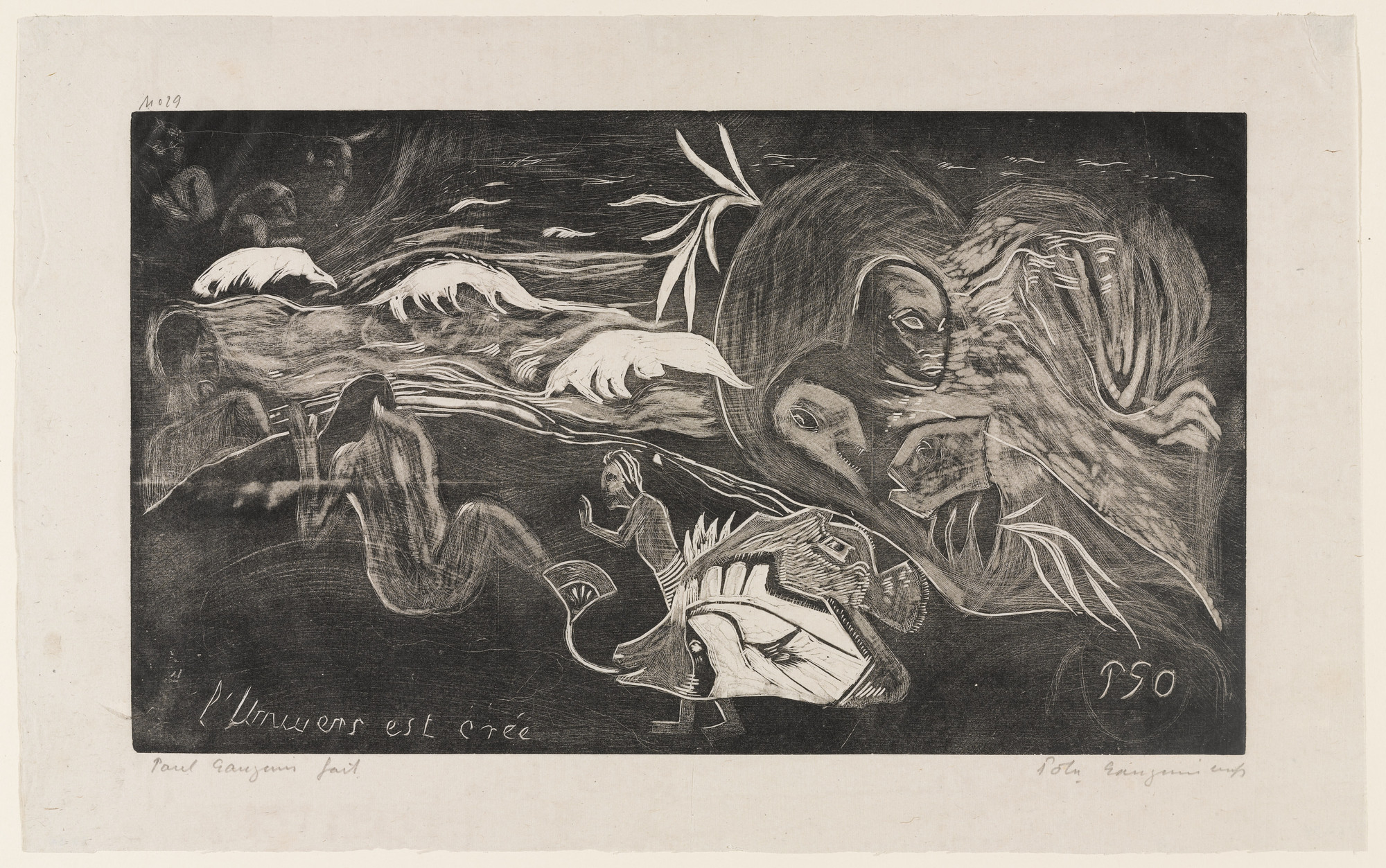 Paul Gauguin. L'Univers est crée (The Creation of the Universe)