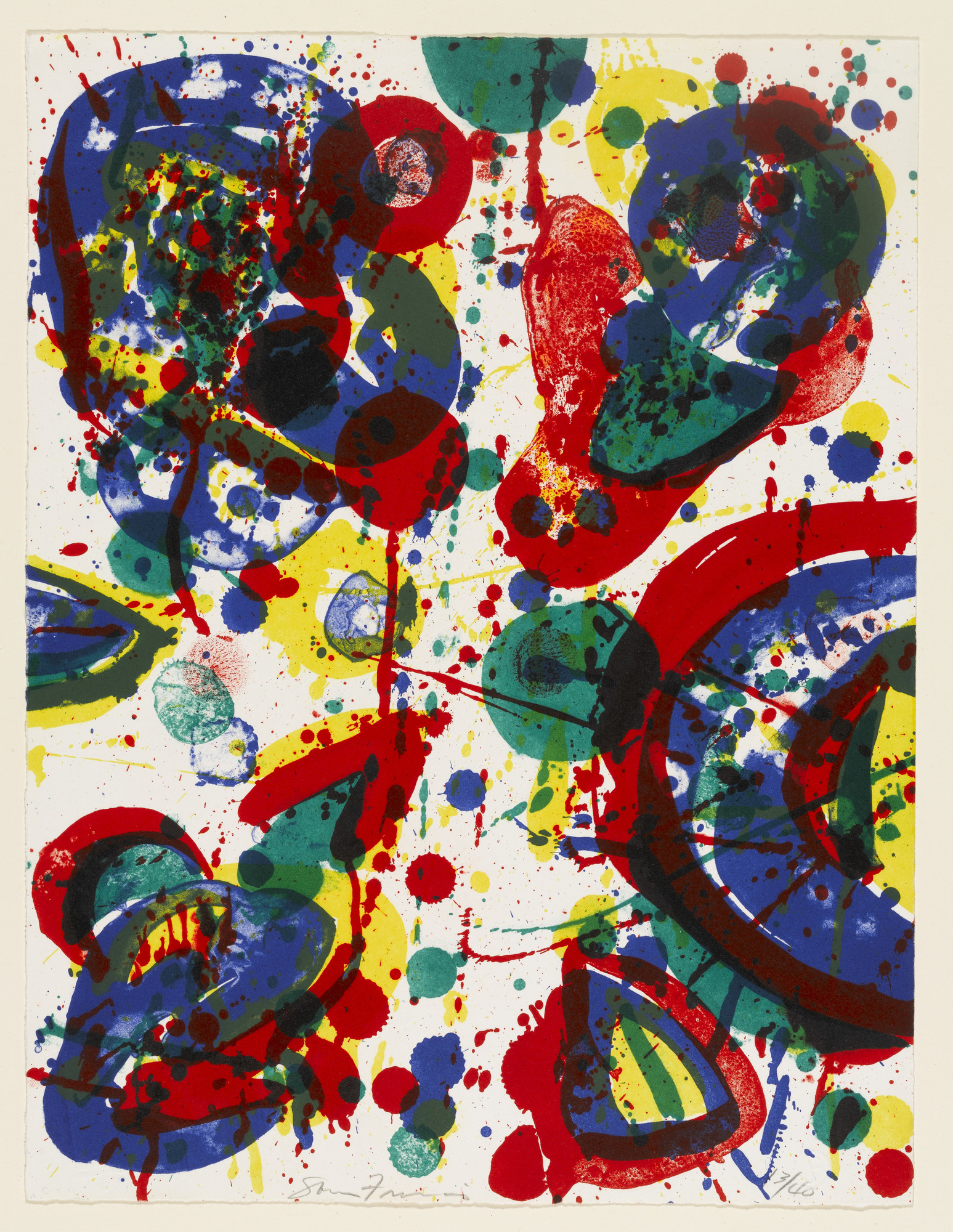 Sam Francis. Firework. 1963 | MoMA