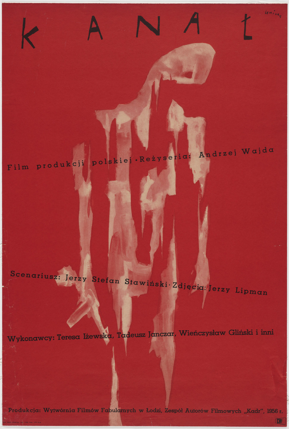 Jan Lenica. Kanal. 1957