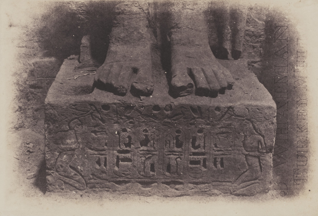 Feet of Ramses III, Medinet Habu