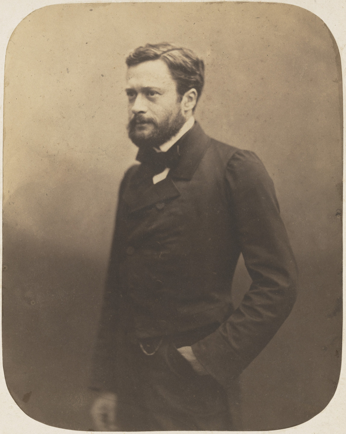Nadar (Gaspard-Félix Tournachon). Edmond About. 1858