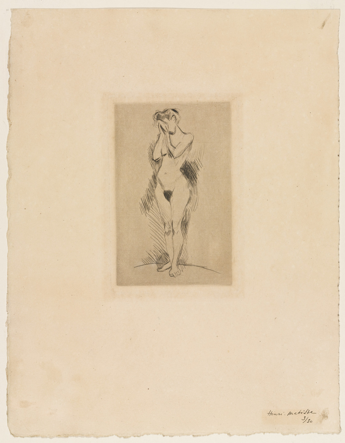 Henri Matisse. The Weeper (La Pleureuse). 1900–03