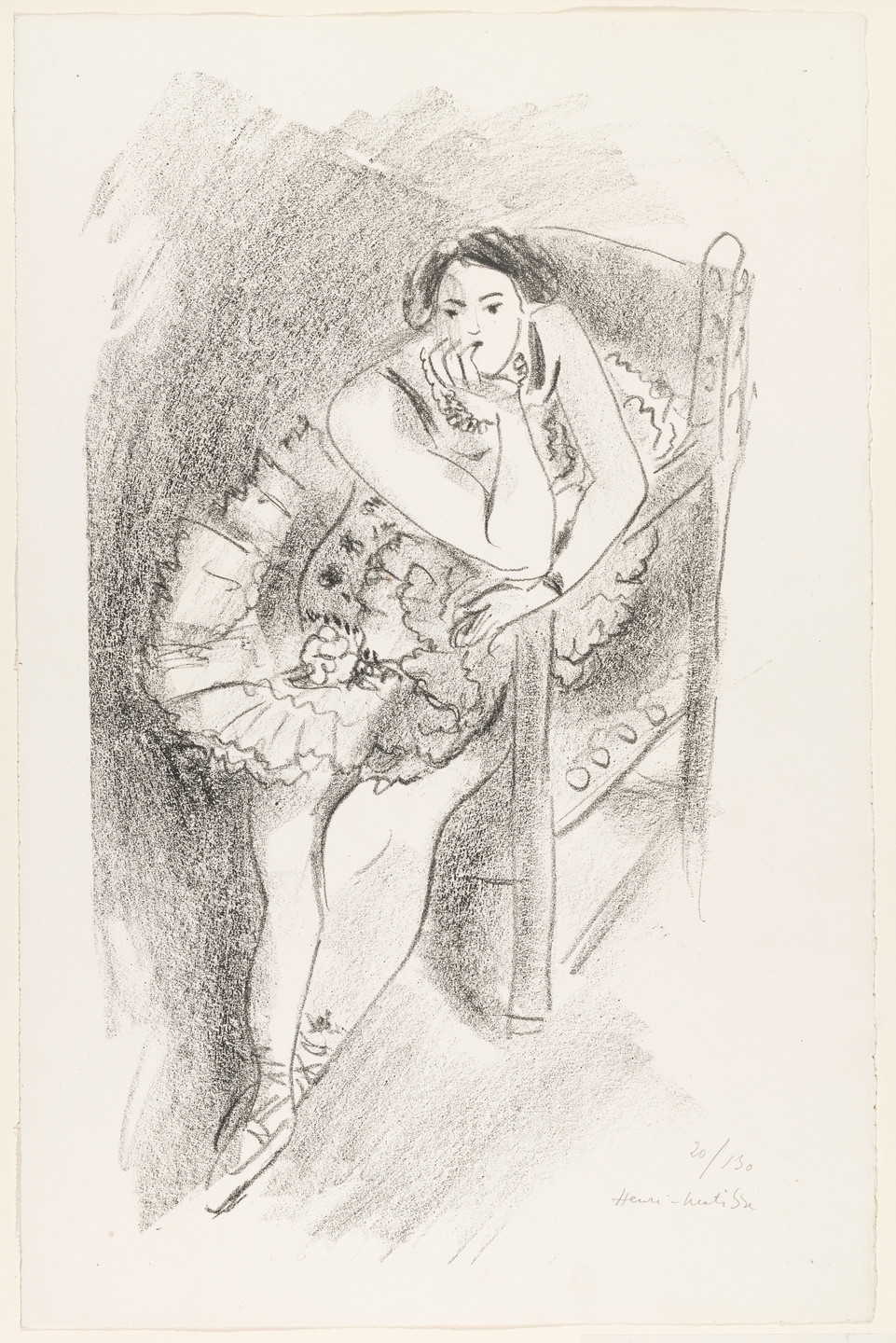 Henri Matisse. Untitled from Ten Dancers (Dix Danseuses). 1927