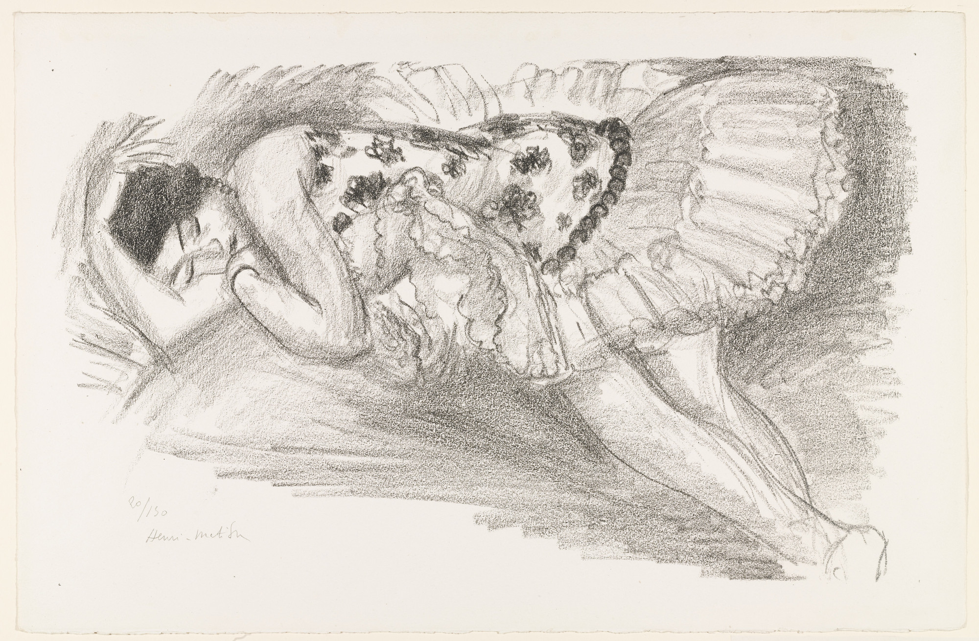 Henri Matisse. Untitled from Ten Dancers ( Dix Danseuses ). 1927