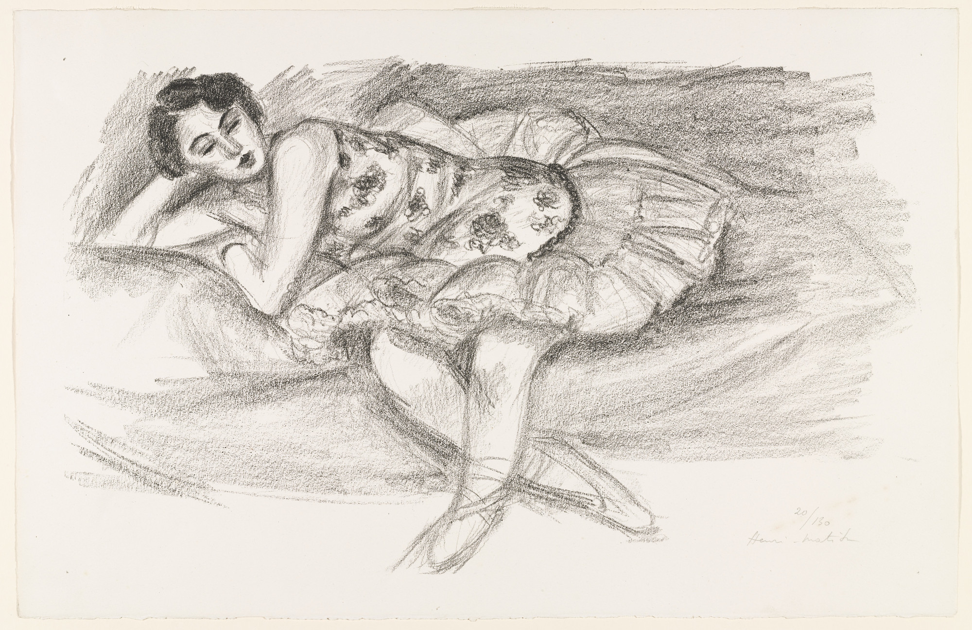 Henri Matisse. Untitled from Ten Dancers (Dix Danseuses). 1927