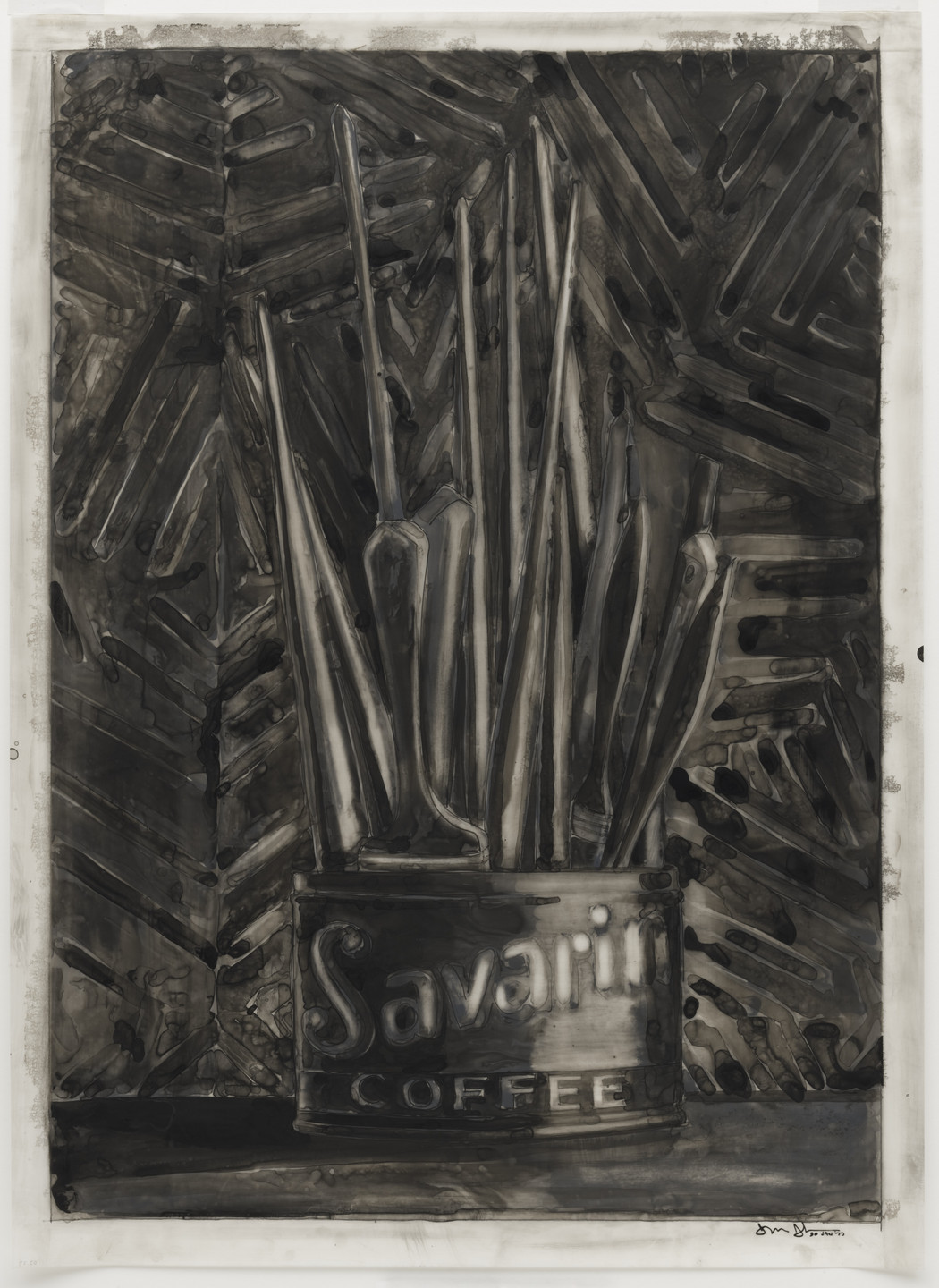 Jasper Johns. Savarin. 1977
