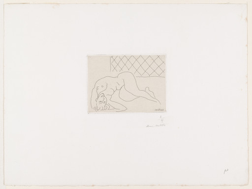 Henri Matisse. Reclining Nude, Upside Down ( Nu couché, renversé