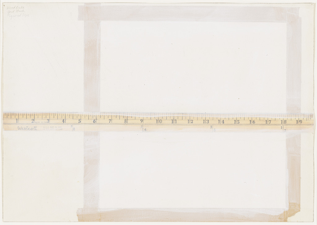 Wood Rule, Yard Stick, Squared Tape
