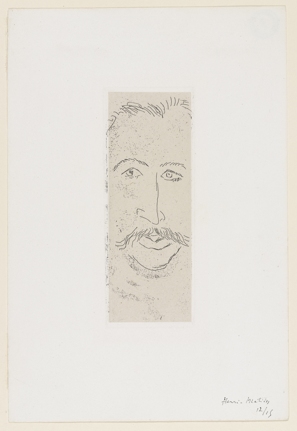 Henri Matisse. Portrait of Walter Pach (Portrait de Walter Pach). 1914