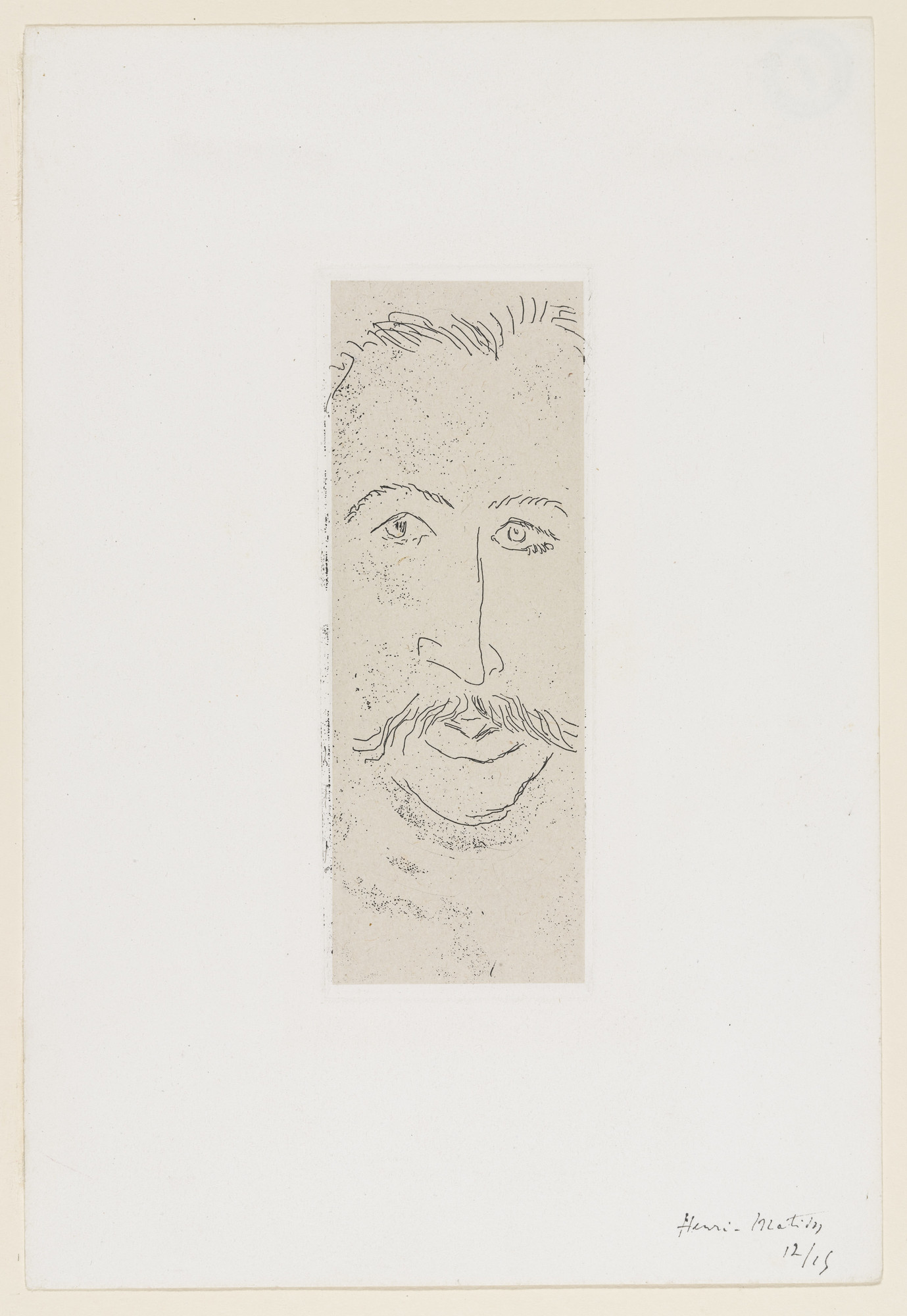 Henri Matisse. Portrait of Walter Pach (Portrait de Walter Pach)