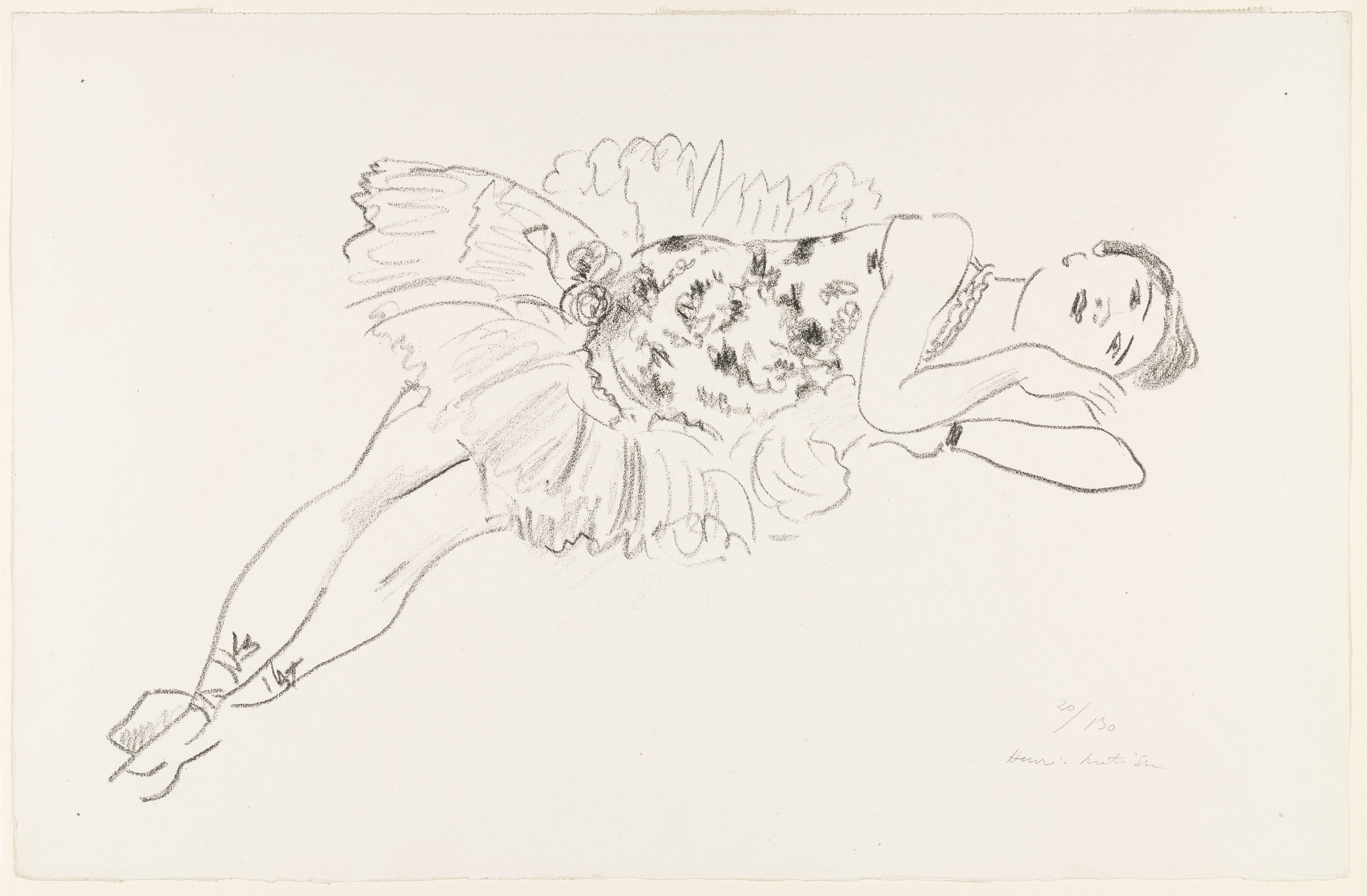 Henri Matisse. Untitled from Ten Dancers (Dix Danseuses). 1927