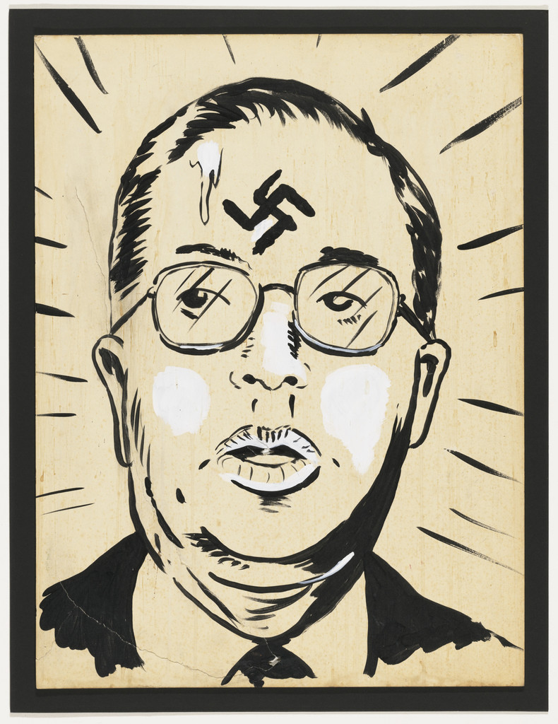 Jesse Helms Protest Sign