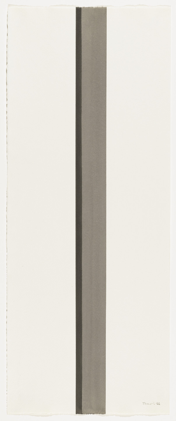 Anne Truitt. Sumi Drawing. 1966