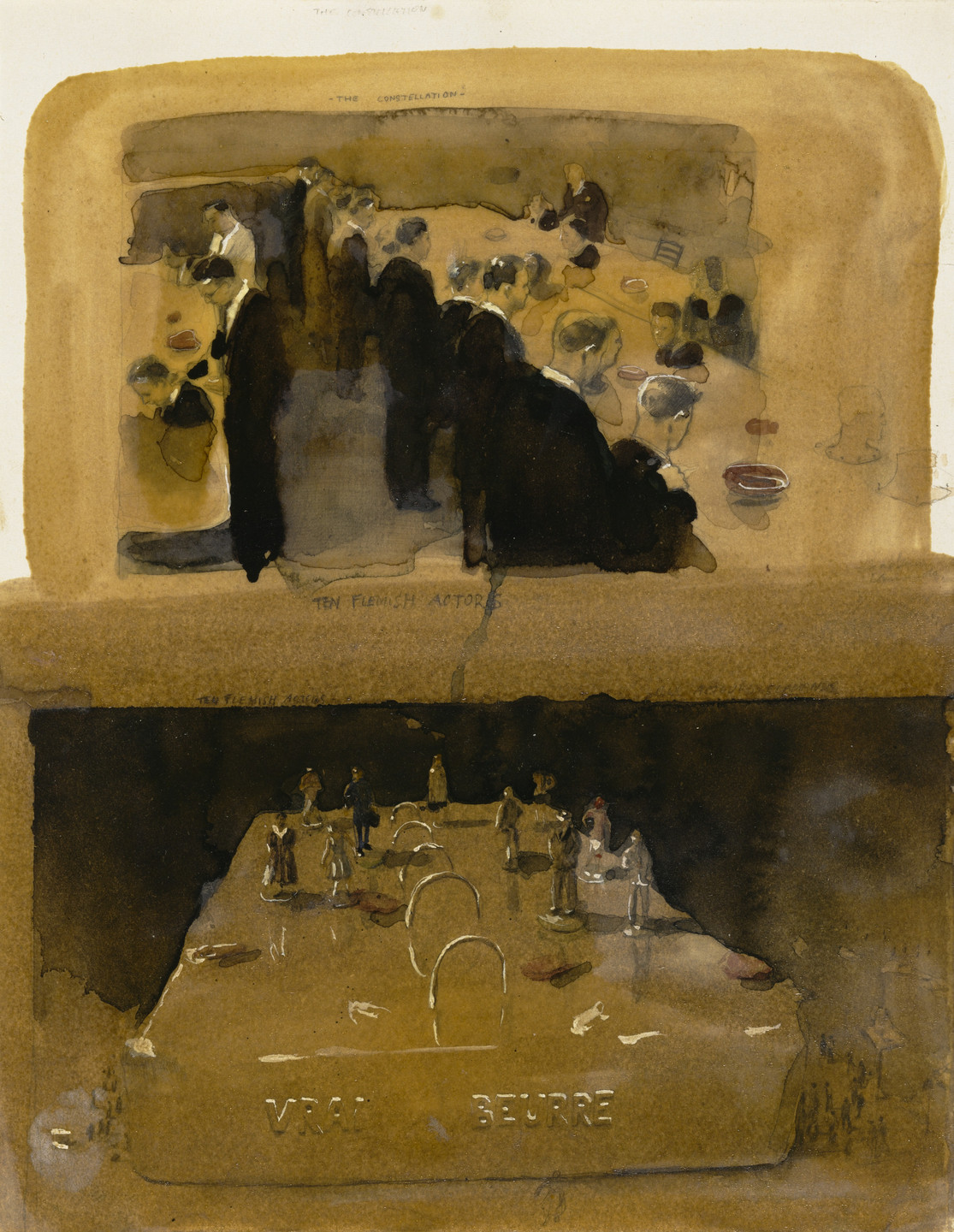 Michaël Borremans. The Constellation - Ten Flemish Actors. 2000