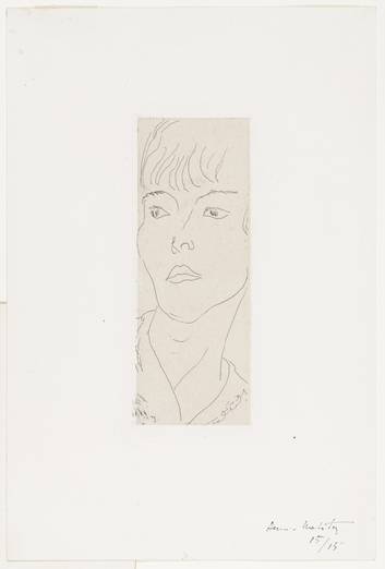 Henri Matisse. Fanny (Mme. D.G.). 1914