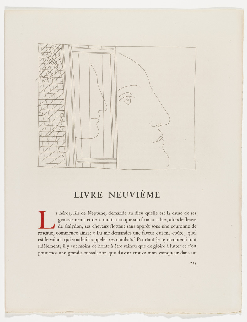 Three Fragments of Heads (Trois fragments de têtes) from Les Métamorphoses
