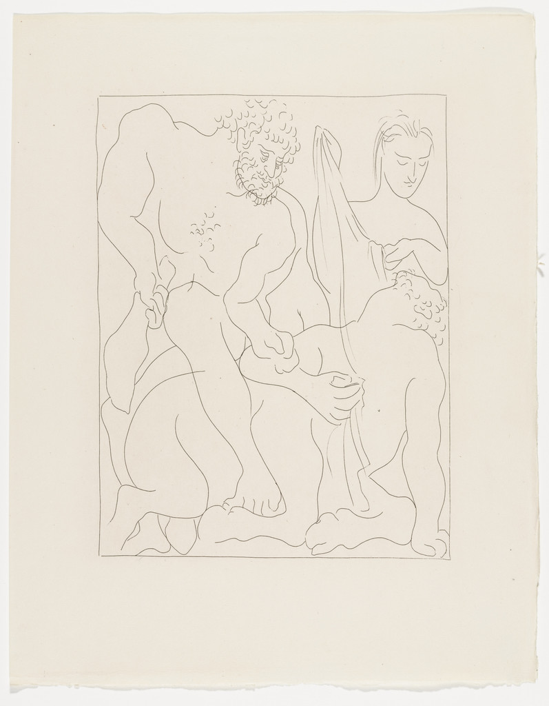 Hercules Kills the Centaur Nessus (Hercule tue le centaure Nessus) from Les Métamorphoses
