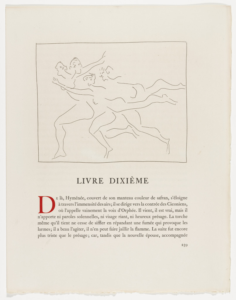 Four Women in Flight (Quatre femmes en fuite) from Les Métamorphoses