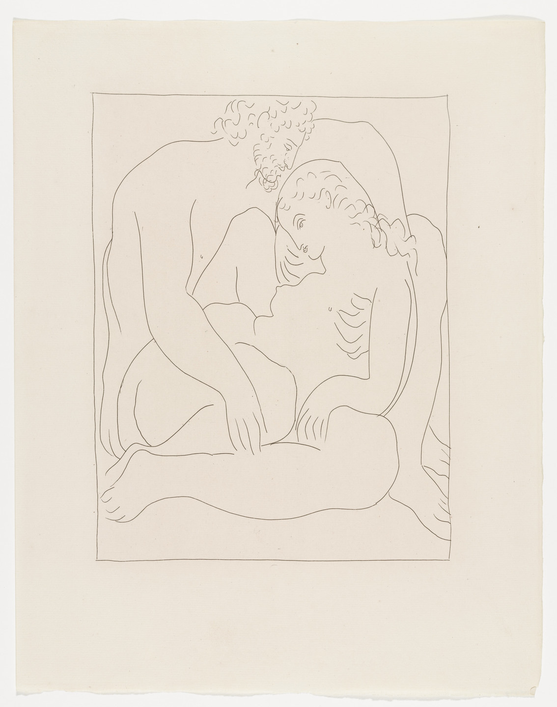 Pablo Picasso. The Love of Jupiter and Semele (Amours de Jupiter et de Sémélé) from Les Métamorphoses. 1930, published 1931