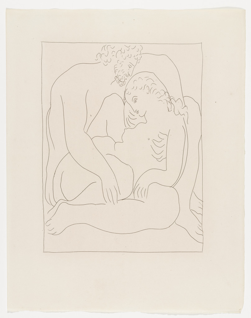 The Love of Jupiter and Semele (Amours de Jupiter et de Sémélé) from Les Métamorphoses