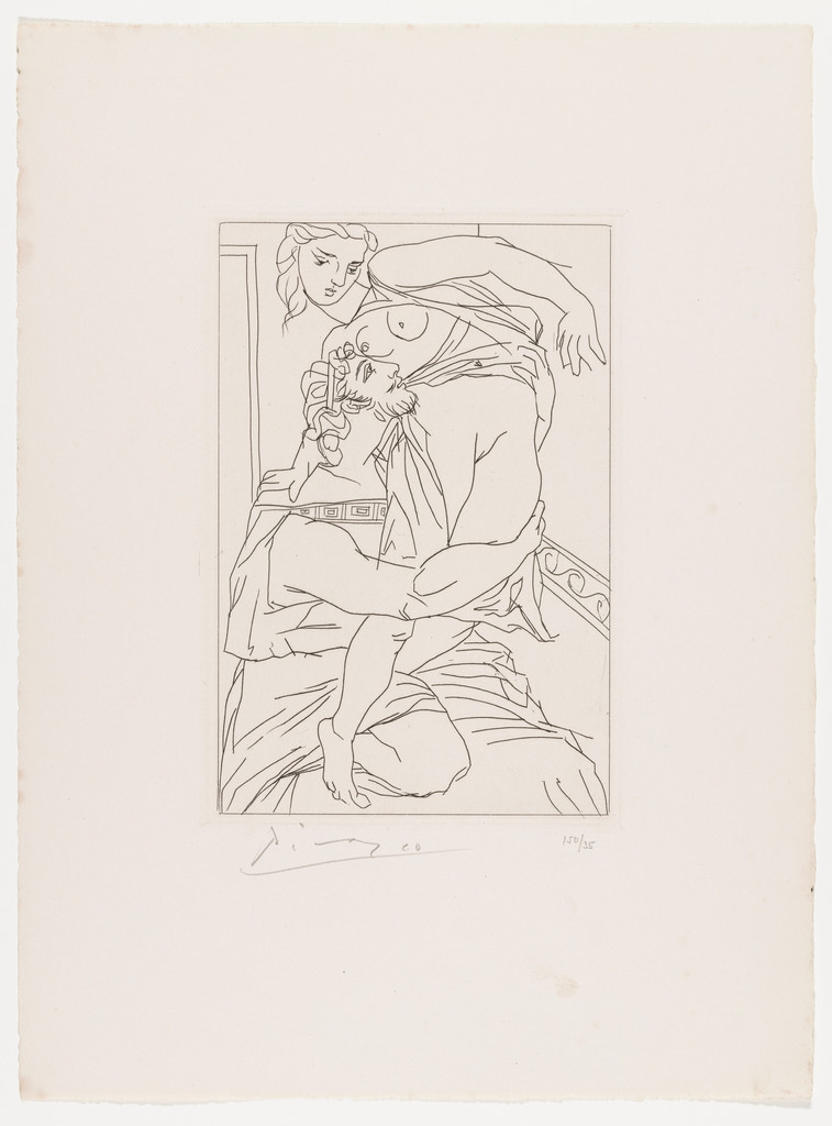 Kinesias and Myrrhina (Cinésias et Myrrhine) from Lysistrata