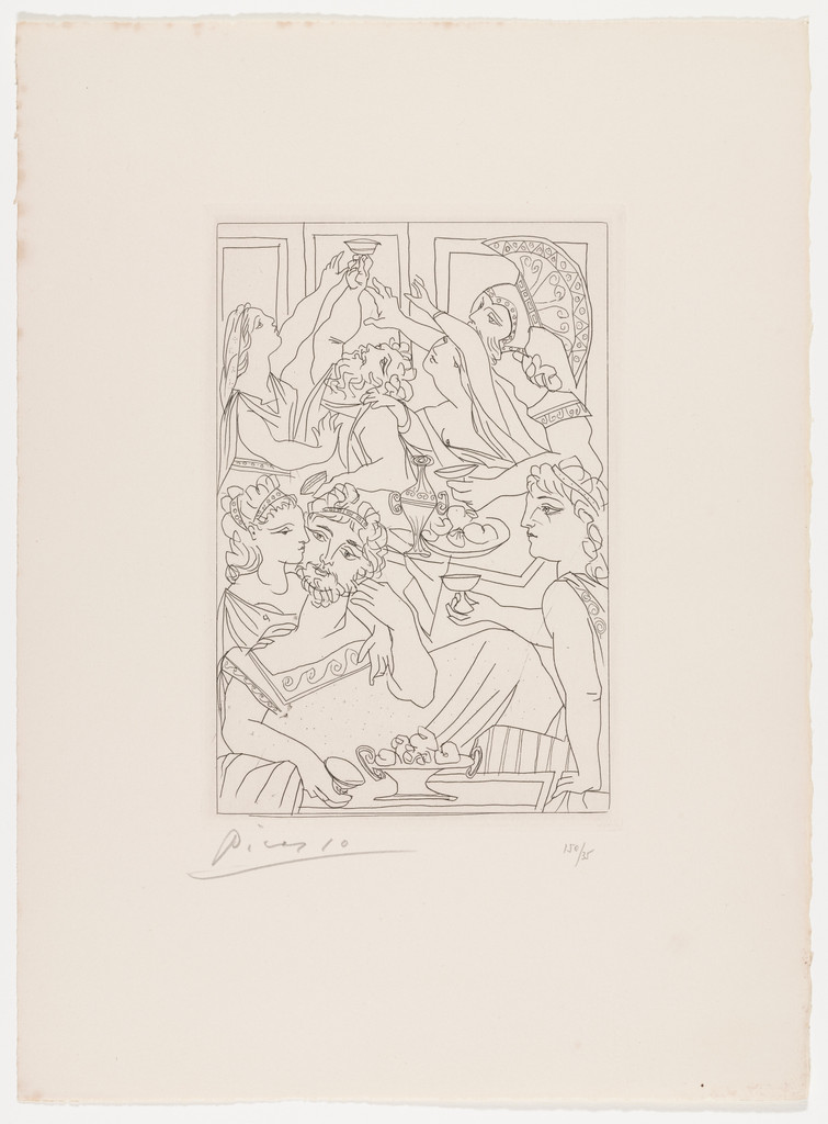 The Feast (Le Banquet) from Lysistrata