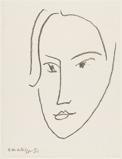 Henri Matisse. Head. 1951 | MoMA