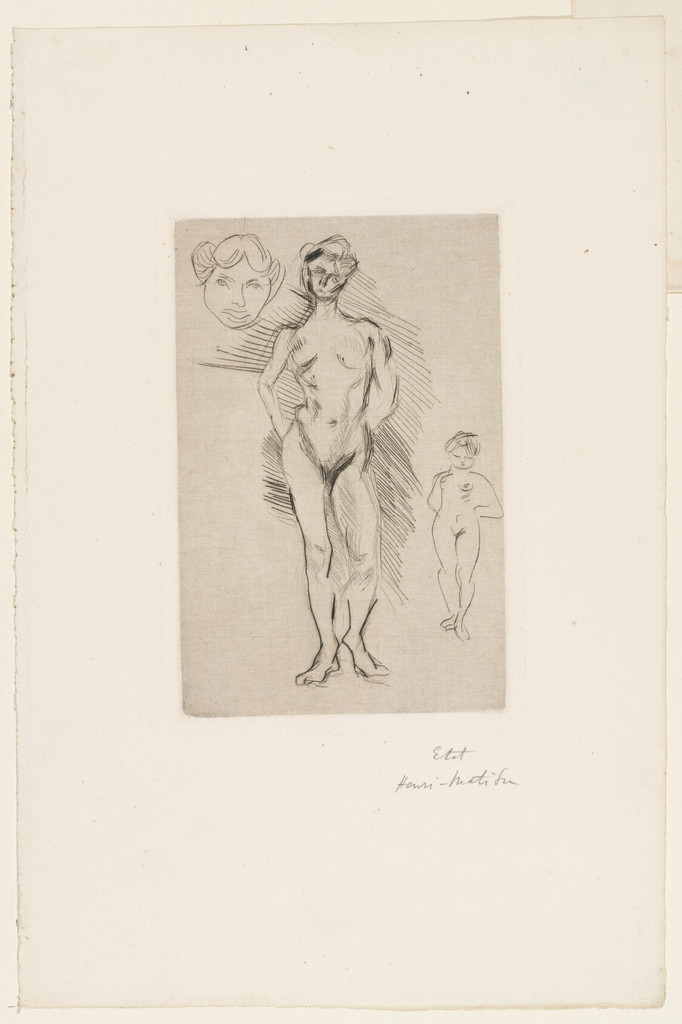 Two Nudes, One Head (Deux nus, une tête)
