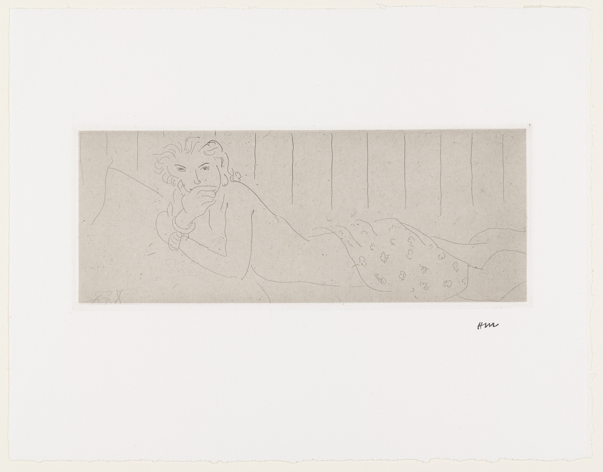 Henri Matisse. Nude Lounging (Nu allongé)