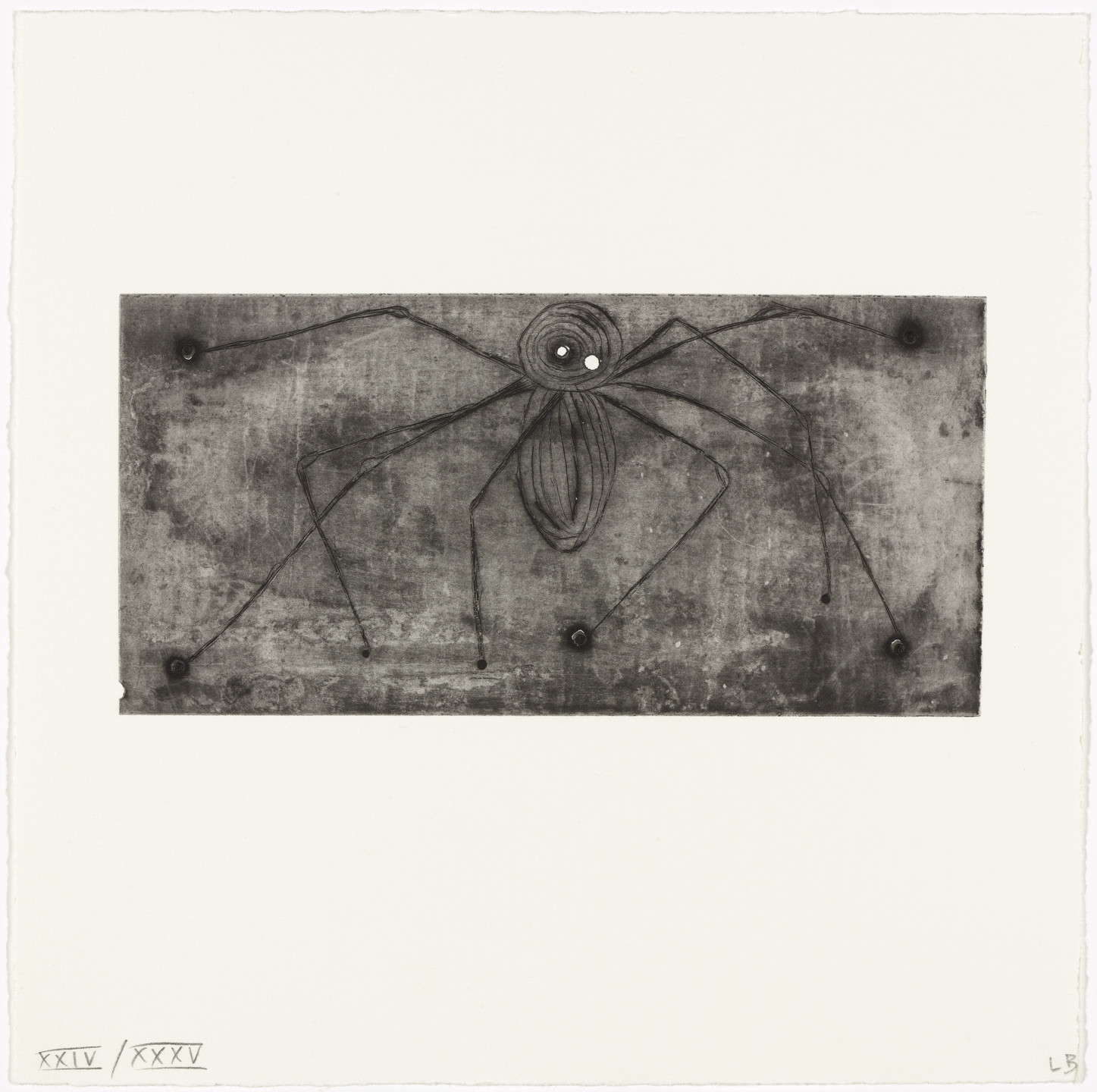 Louise Bourgeois. Untitled, plate 2 of 9, from the illustrated book, Ode à Ma Mère. 1995
