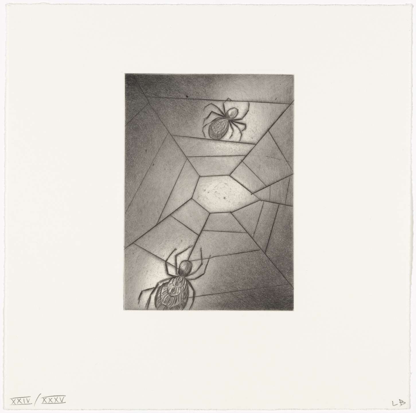 Louise Bourgeois. Untitled, plate 4 of 9, from the illustrated book, Ode à Ma Mère. 1995