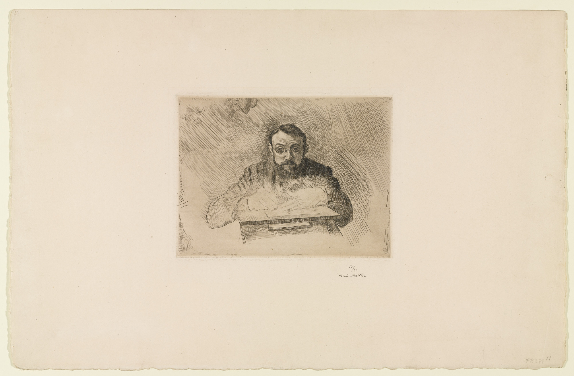Henri Matisse. Henri Matisse Etching