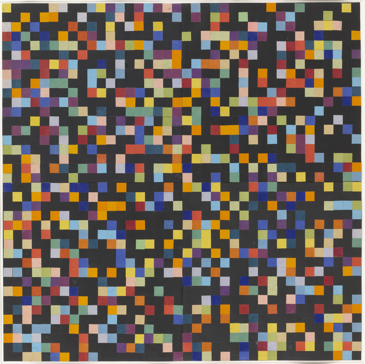 Ellsworth Kelly. Spectrum Colors Arranged by Chance VI. 1951