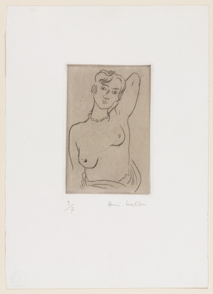 Torso, Left Arm Behind Head (Torse, bras gauche derrière la tête)