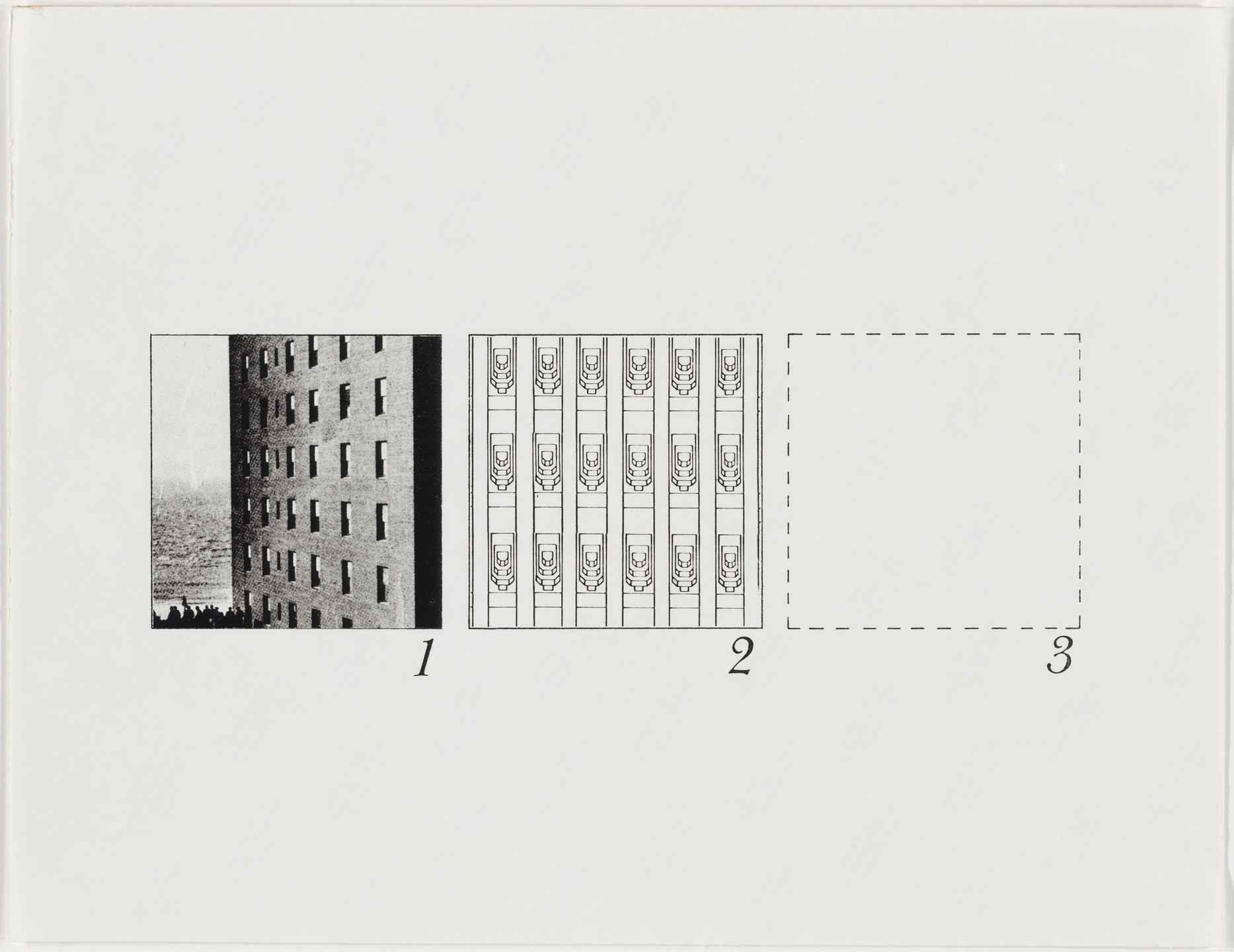 Bernard Tschumi. The Manhattan Transcripts Project, New York, New York, Episode 1: The Park. 1976-77