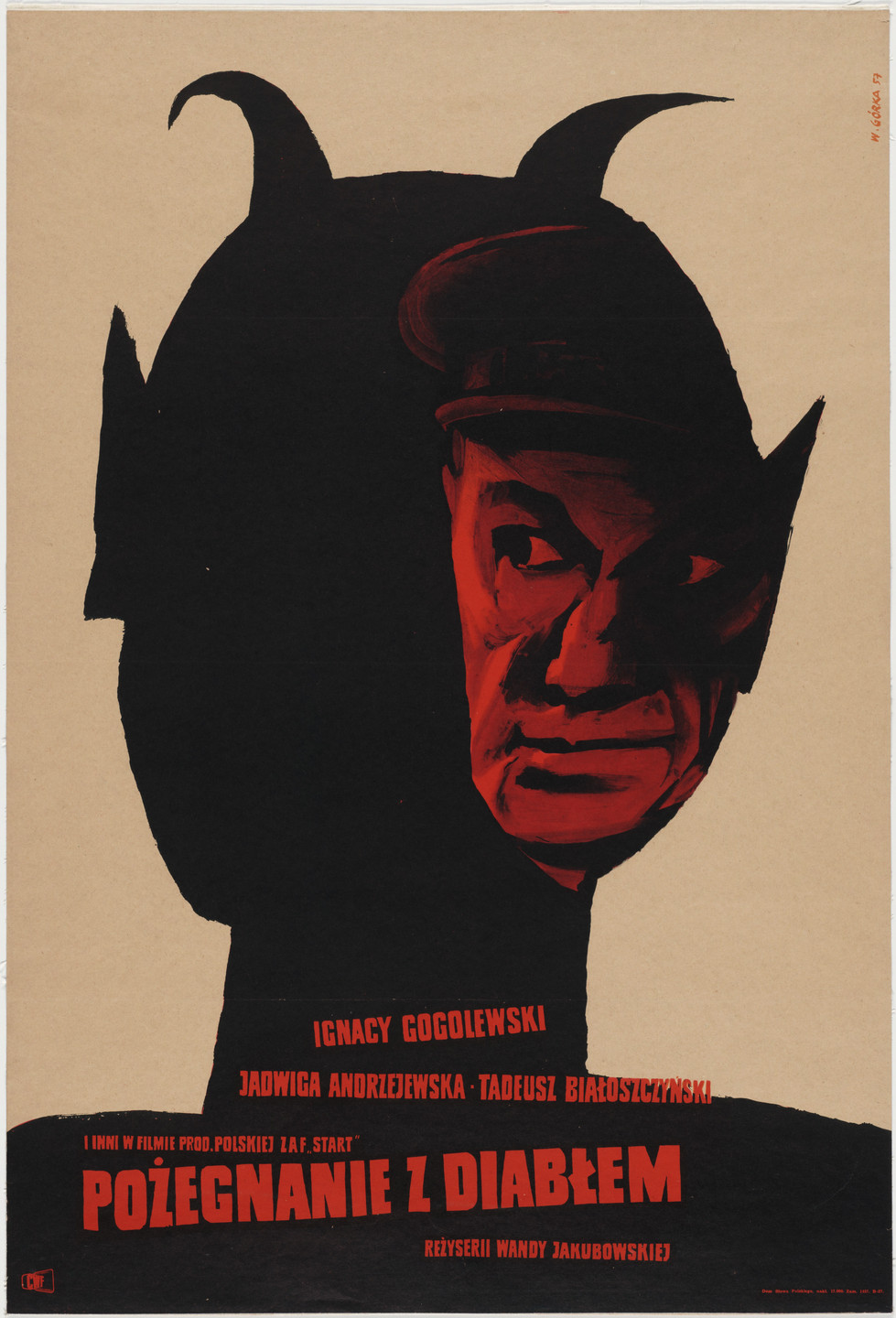 Wiktor Górka. Pozegnanie z Diablem. 1957