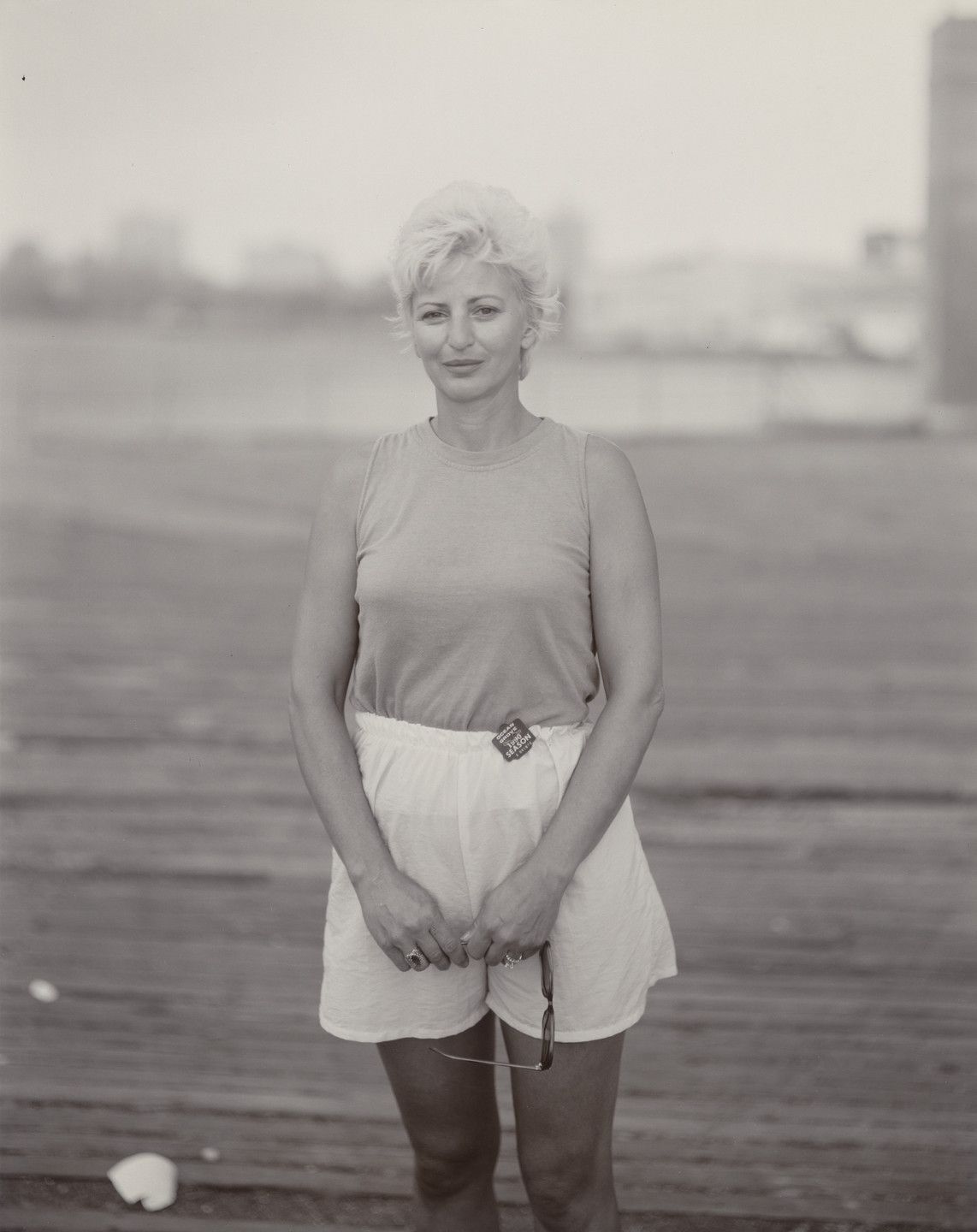 Judith Joy Ross. Blond Woman, Asbury Park, New Jersey. 1990