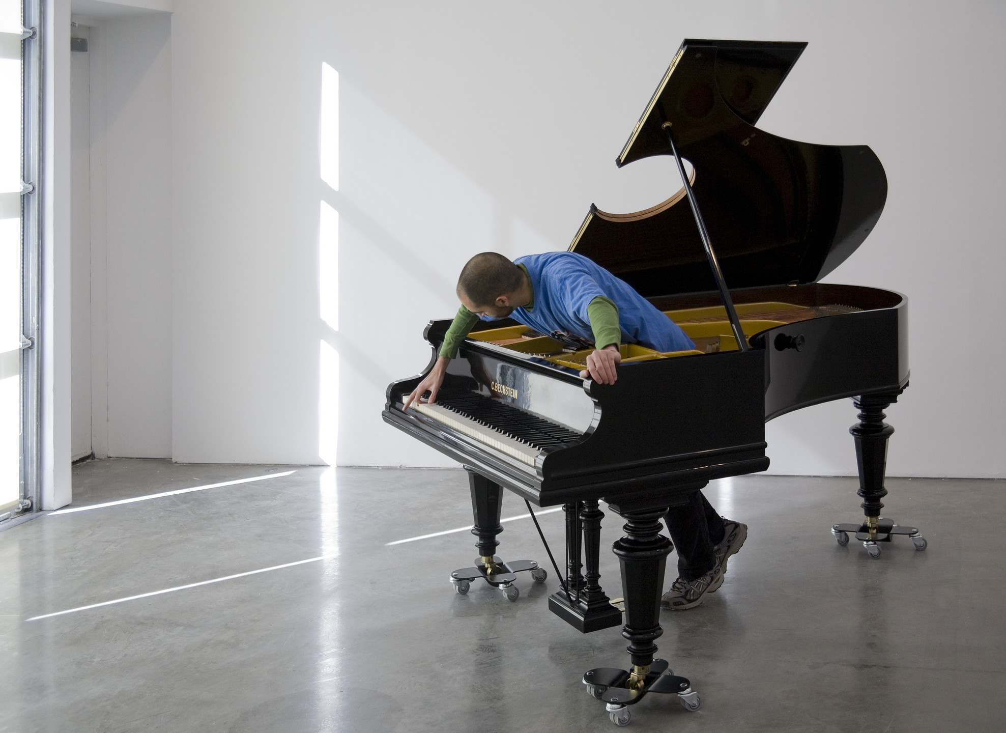Jennifer Allora, Guillermo Calzadilla. Stop, Repair, Prepare: Variations on Ode to Joy for a Prepared Piano, No.1. 2008